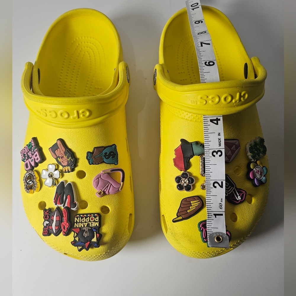 Crocs Unisex Adults Classic Clog With Jibbits Size Men 7 Women 9 - Picture 4 of 11